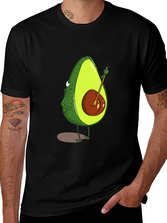 Avocado Banjo Black T-Shirt Unisex