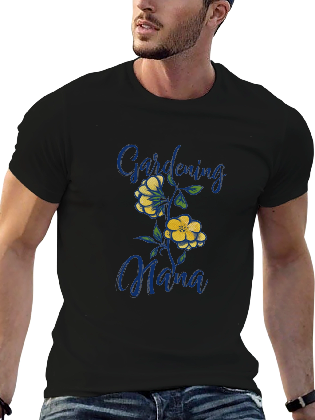 Gardening Mama T-Shirt Floral Design