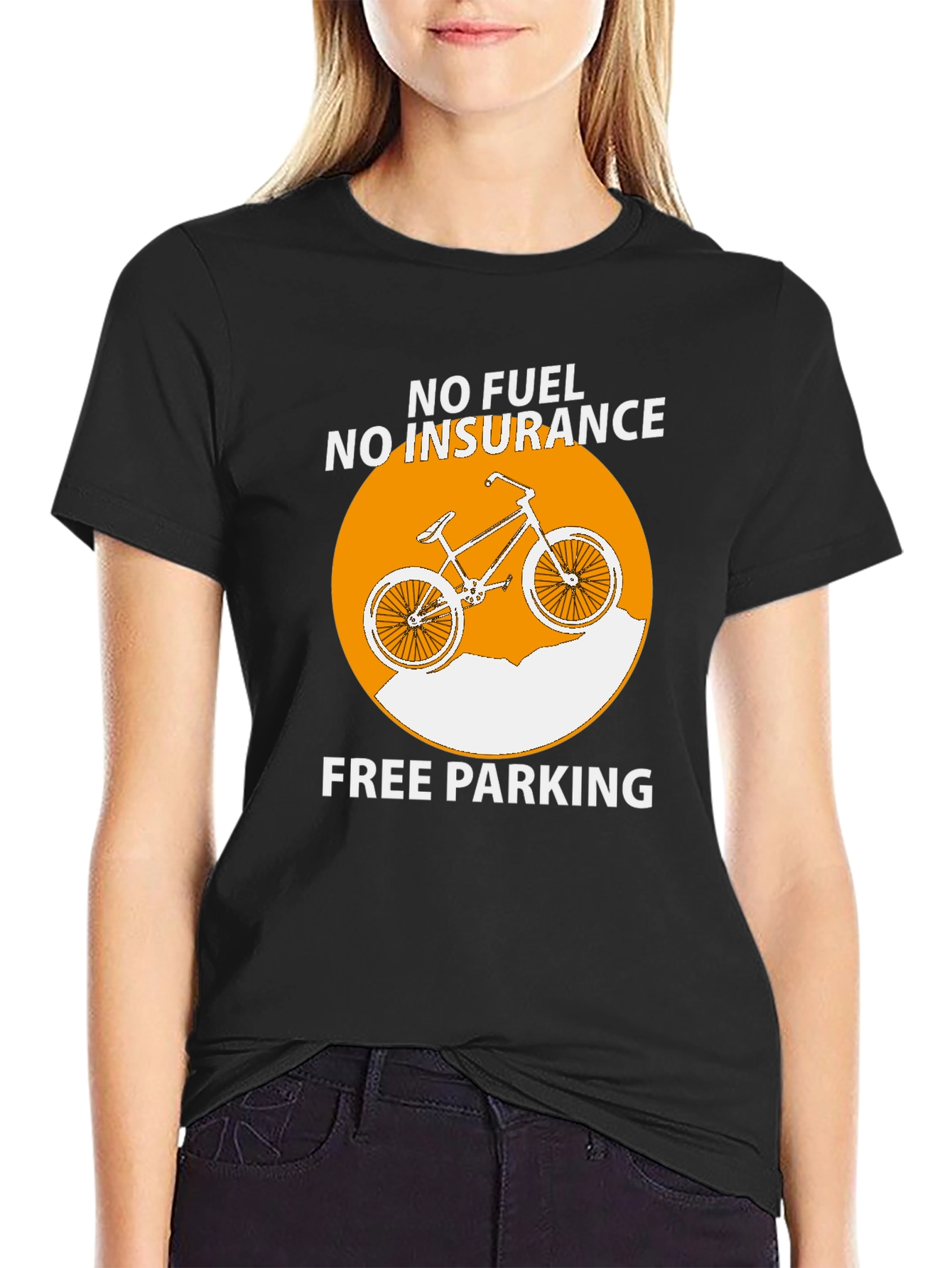 No Fuel No Insurance Bike T-Shirt