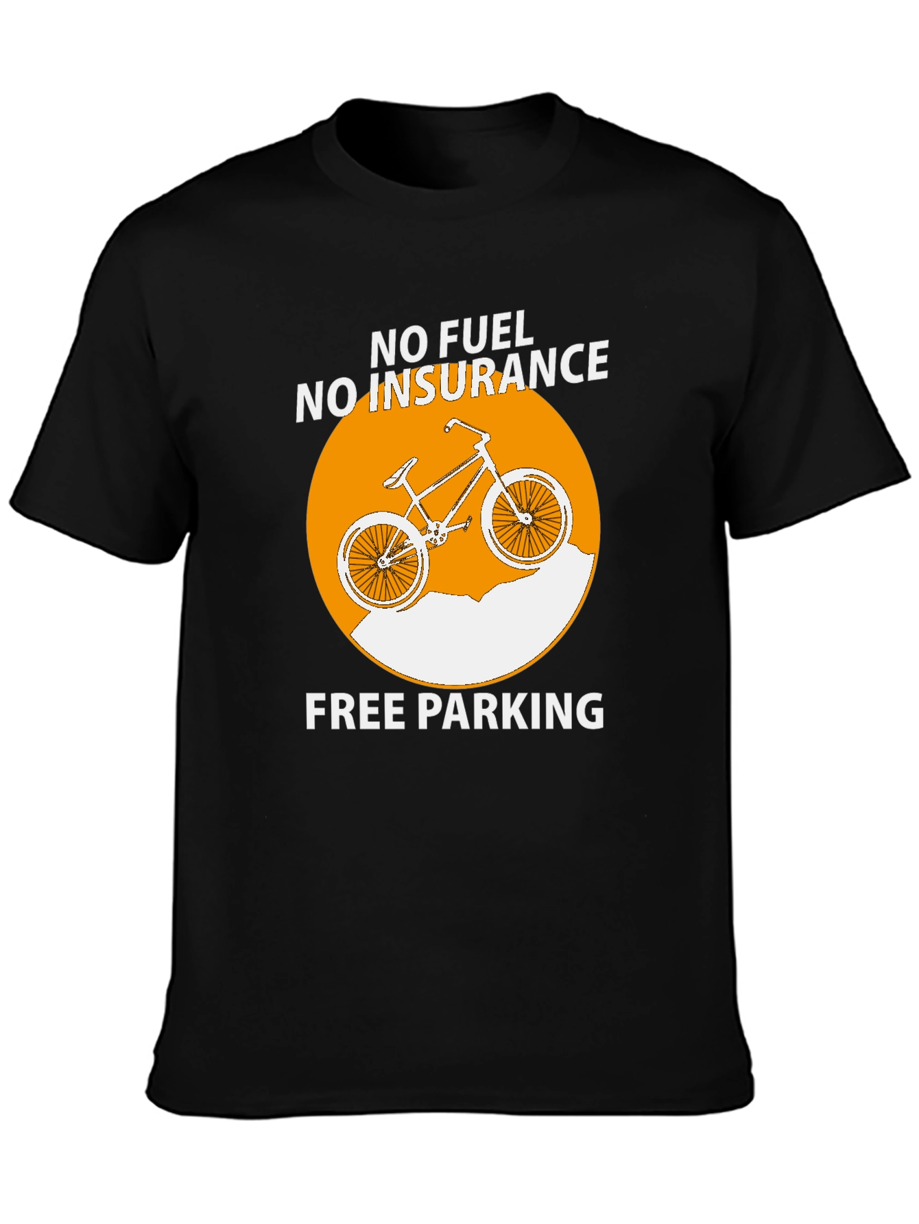 No Fuel No Insurance Bike T-Shirt