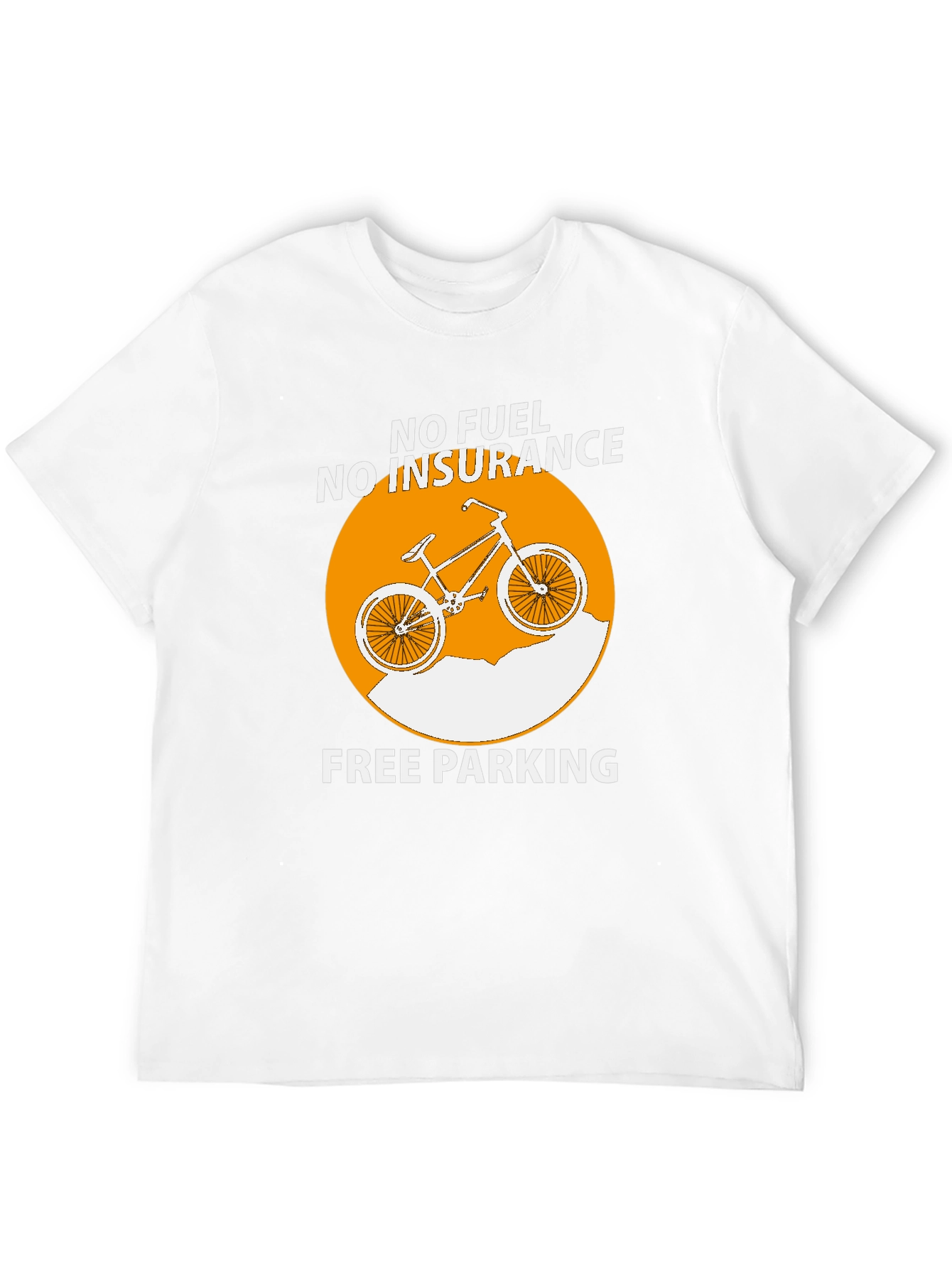 No Fuel No Insurance Bike T-Shirt