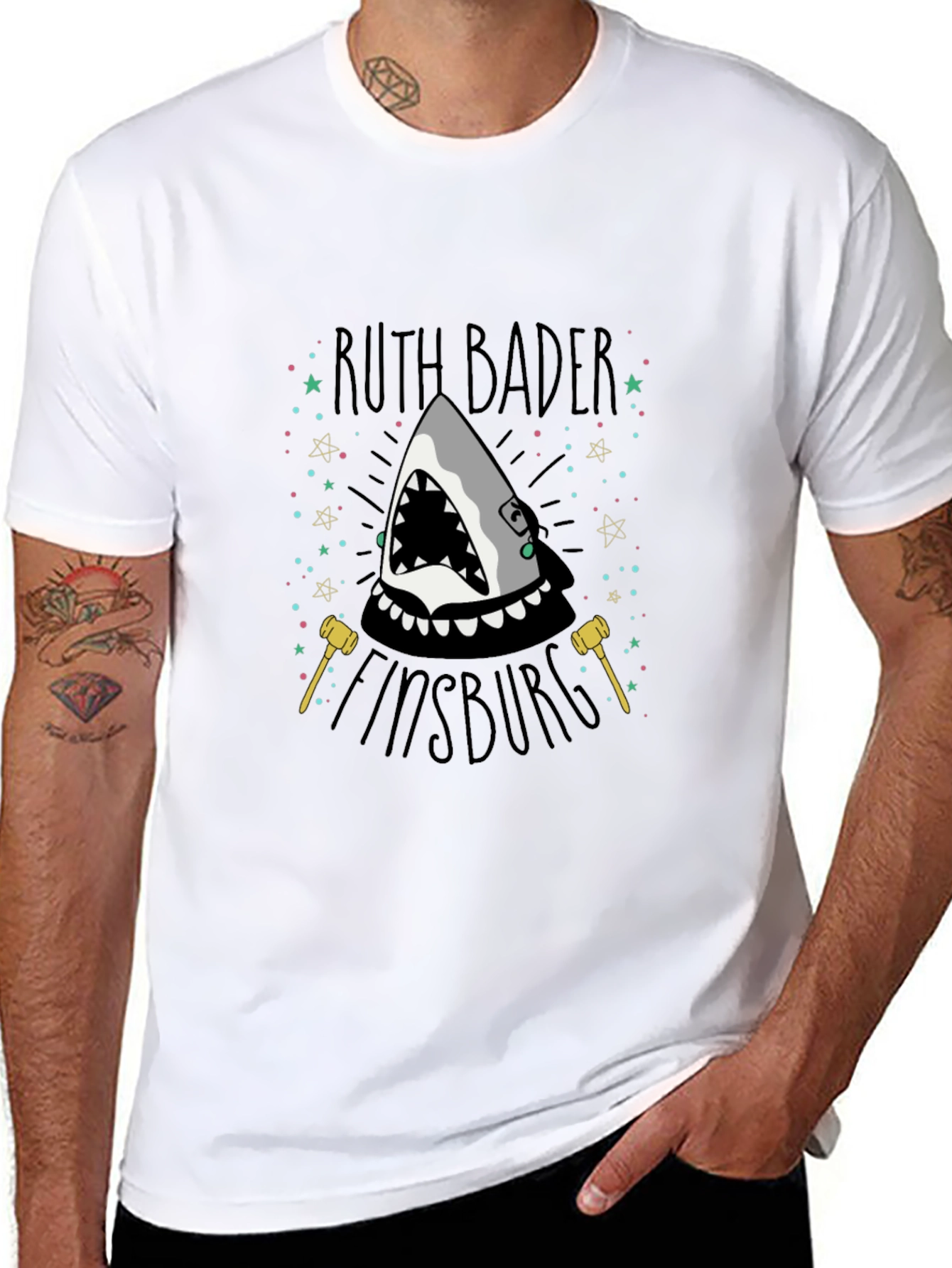 Ruth Bader Finsburg Shark T-Shirt