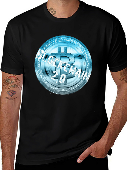 Blockchain 2.0 Bitcoin Cryptocurrency T-Shirt