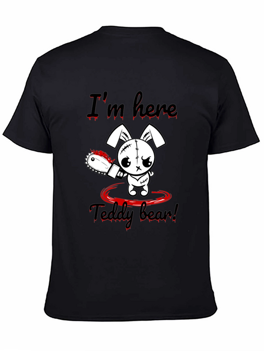 Creepy Bunny Chainsaw T-Shirt