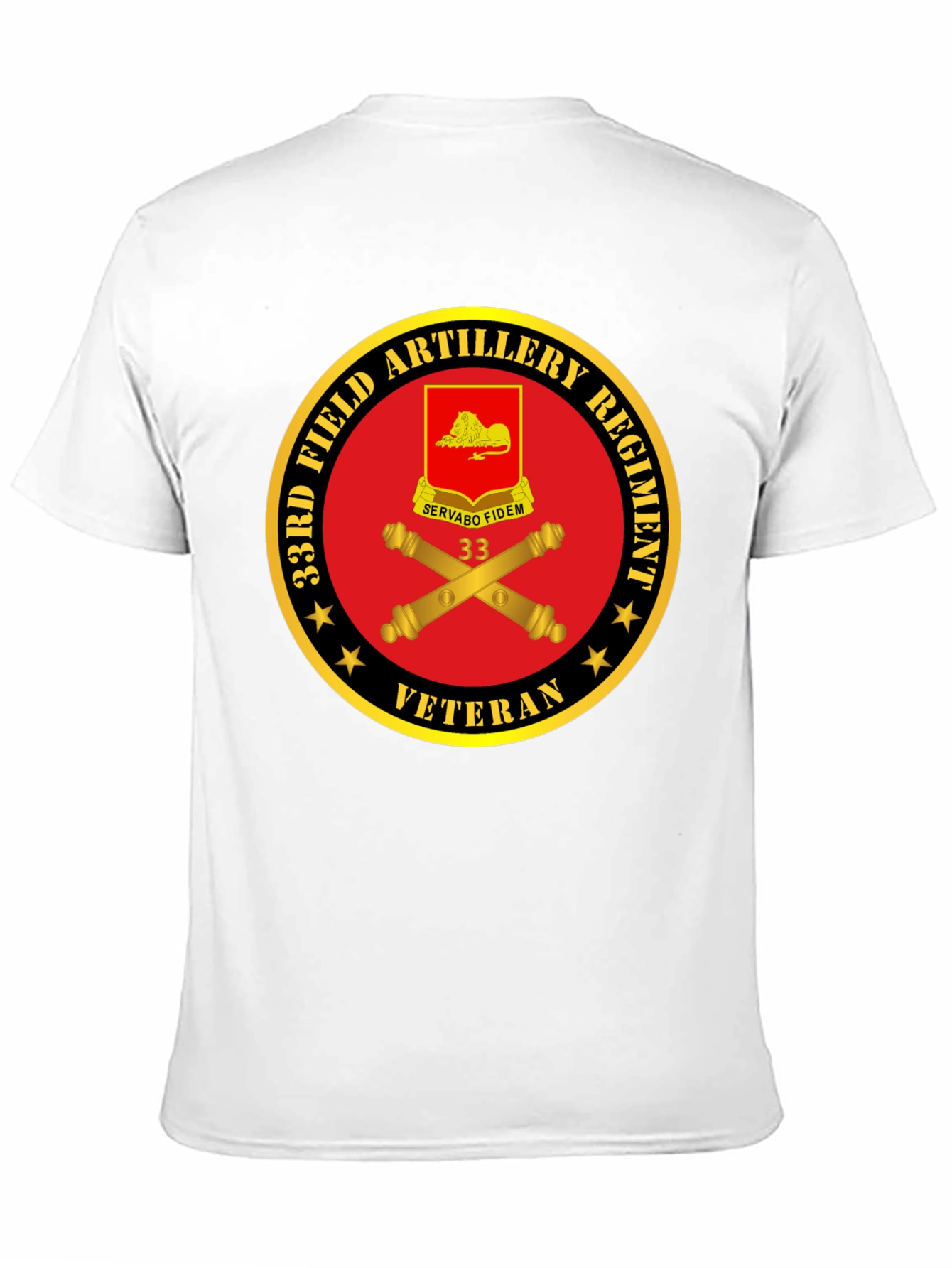 33rd Field Artillery Regiment Veteran T-Shirt