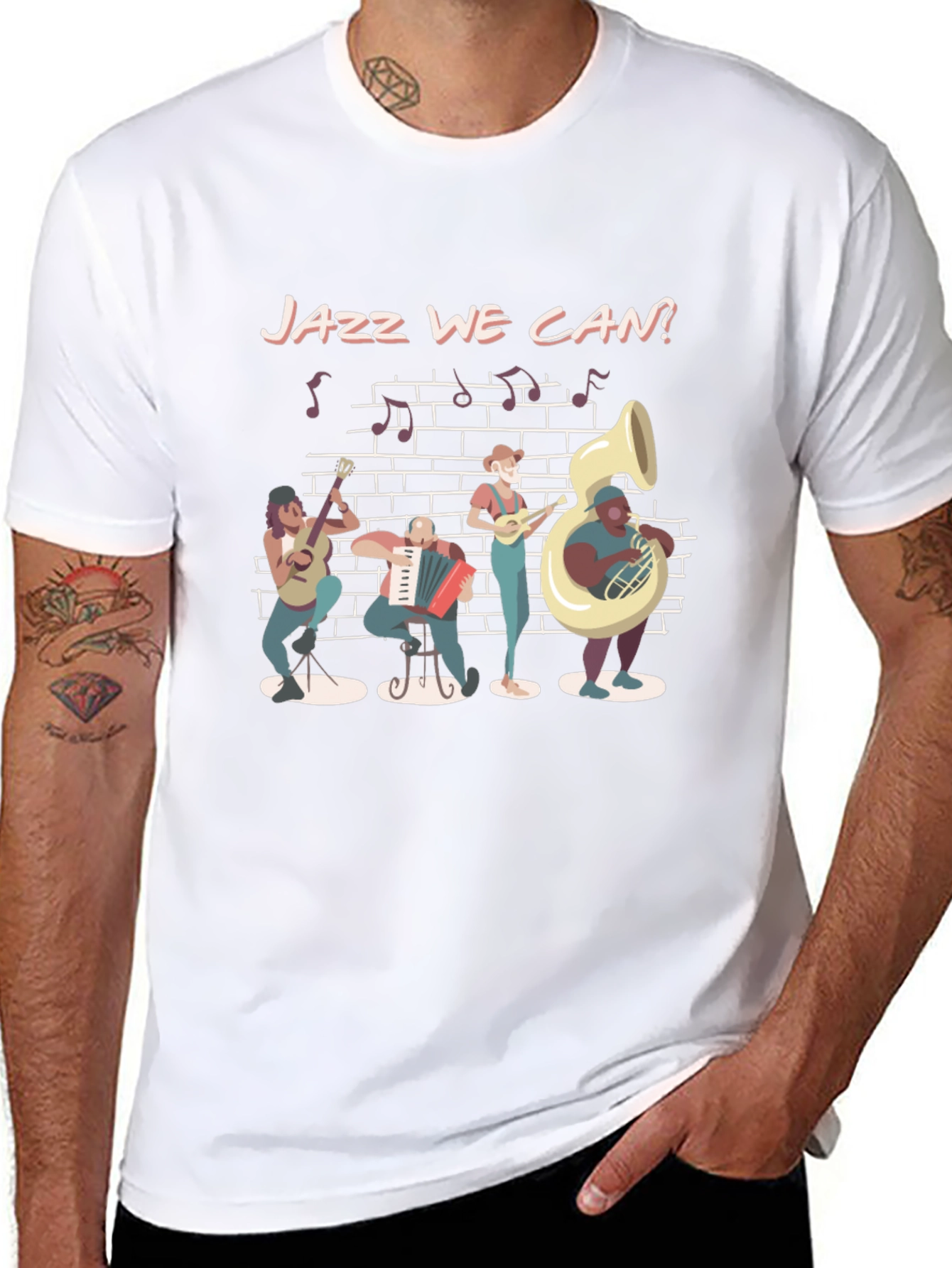 Jazz We Can? Graphic T-Shirt
