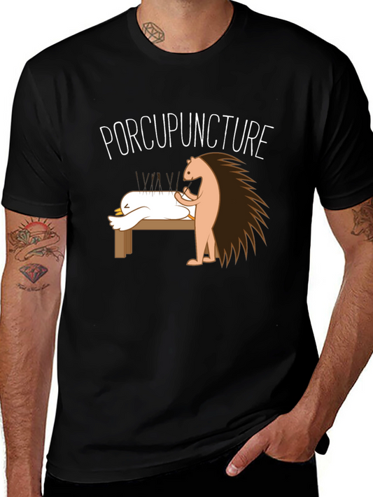 Porcupuncture Graphic T-Shirt