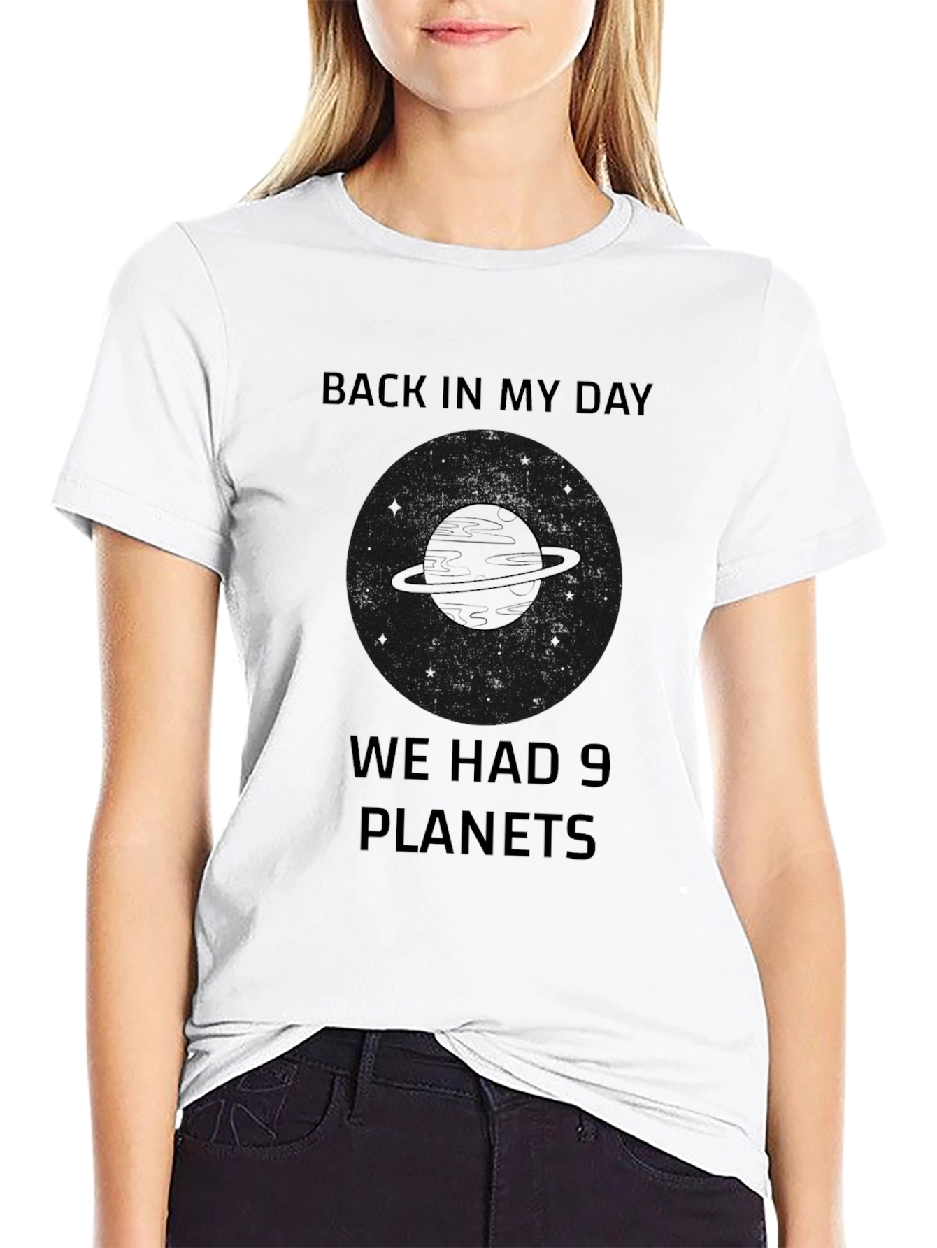 Back In My Day 9 Planets T-Shirt