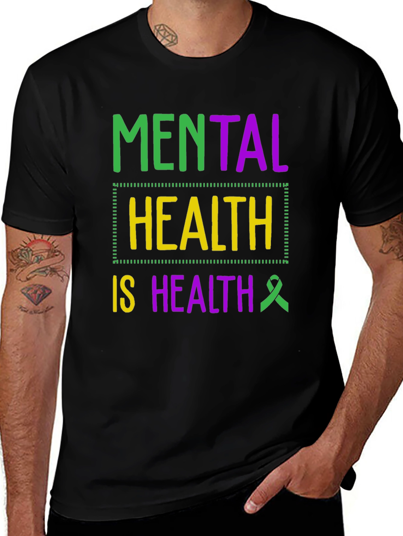 Mental Health Awareness Tee -  Is Health T-Shirt