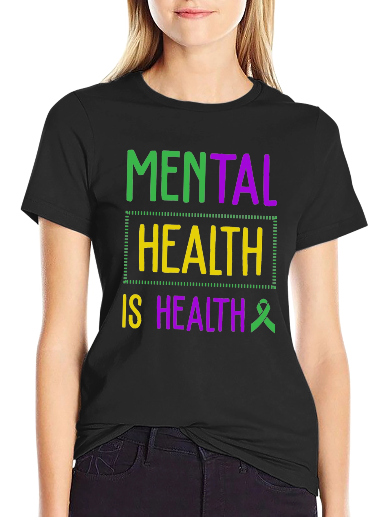 Mental Health Awareness Tee -  Is Health T-Shirt