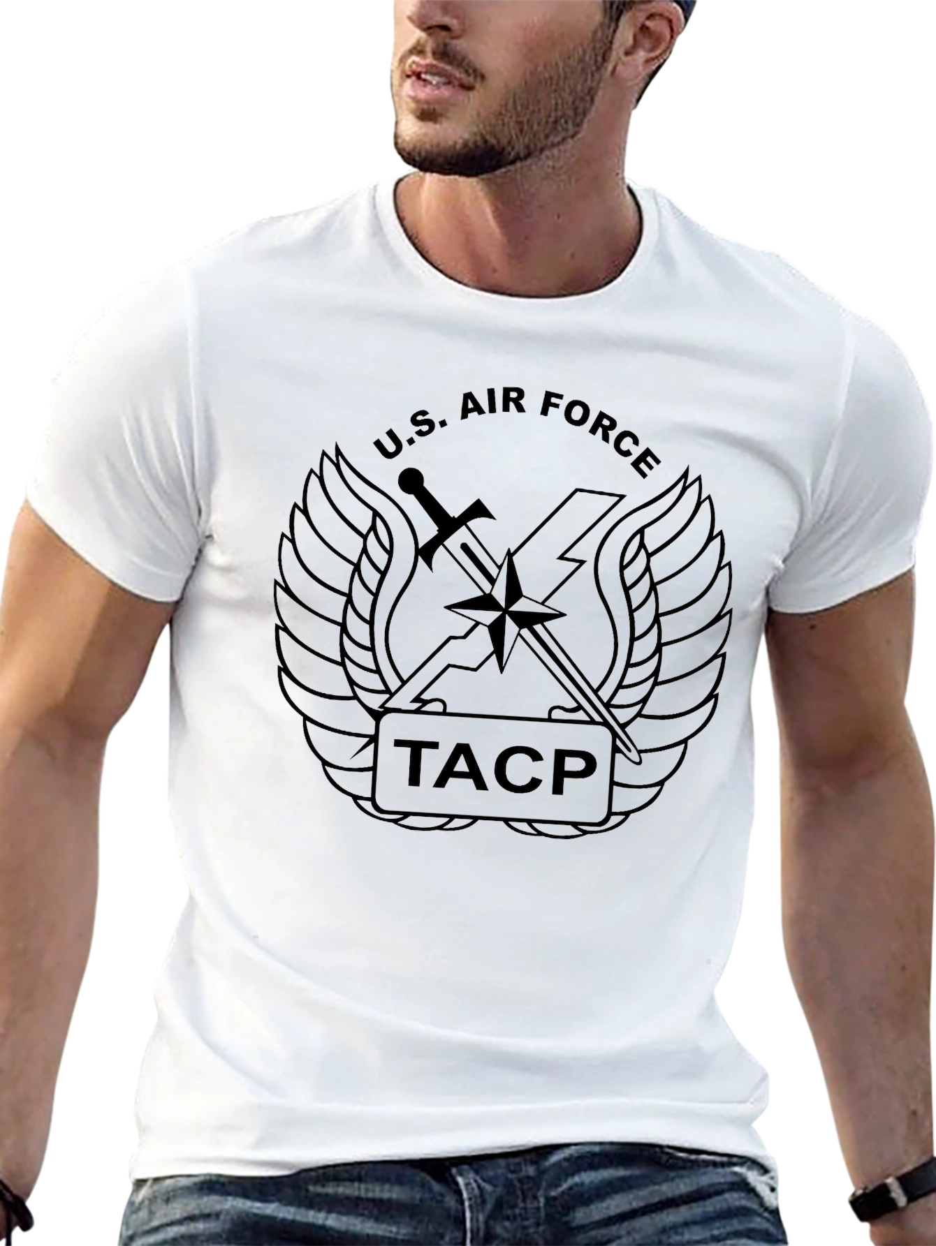 U.S. Air Force TACP Black T-Shirt