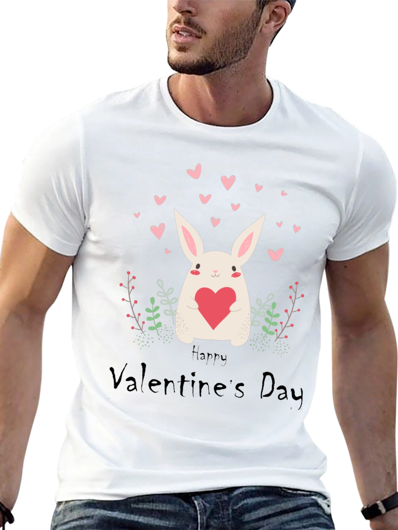 Valentines Day Bunny T-Shirt
