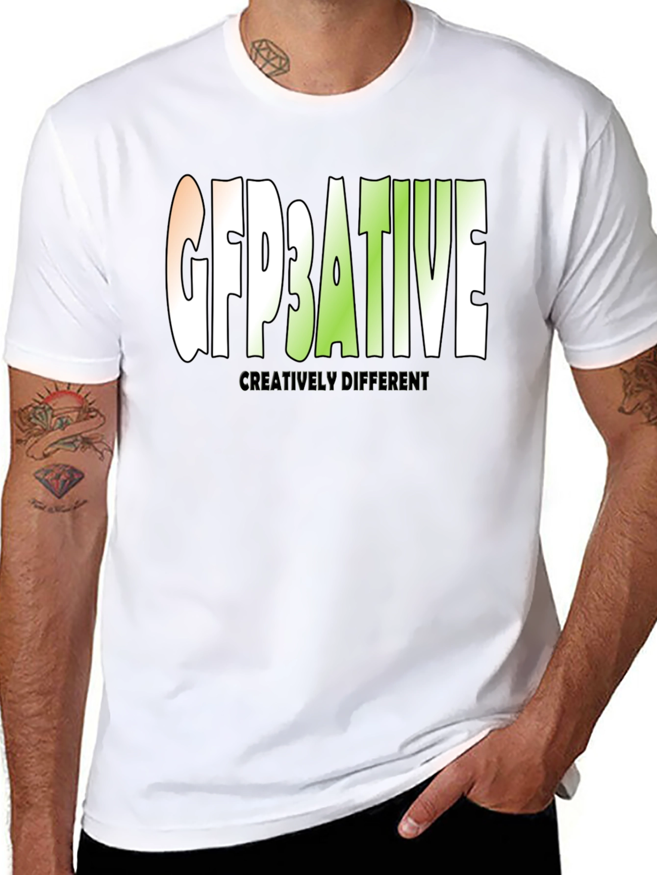 GFP3ATIVE Creatively Different Graphic Tee