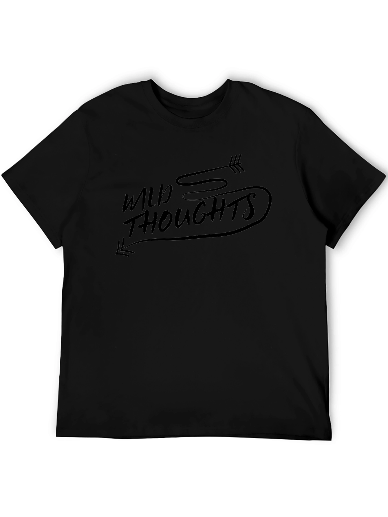 Wild Thoughts Graphic Tee - Modern Casual Shirt