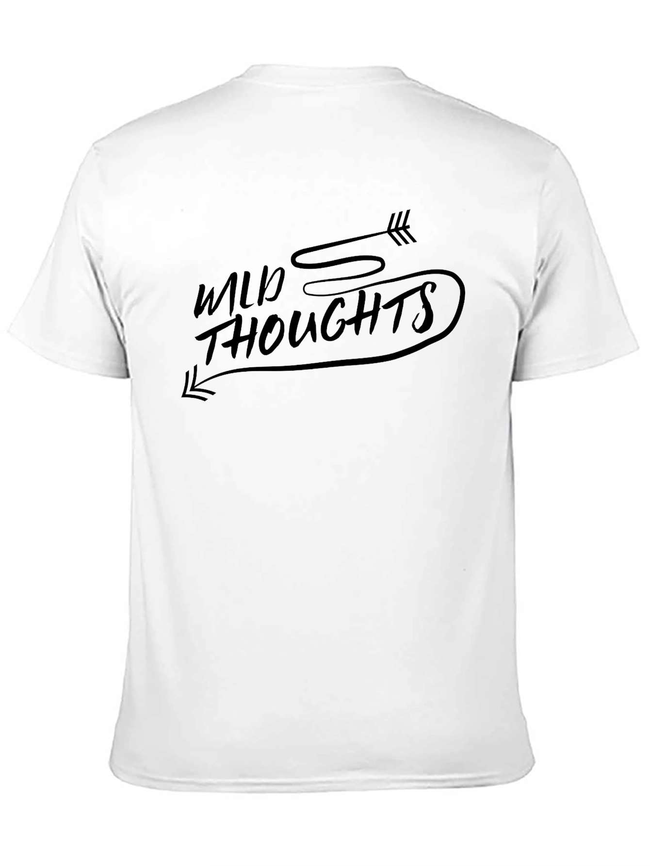 Wild Thoughts Graphic Tee - Modern Casual Shirt