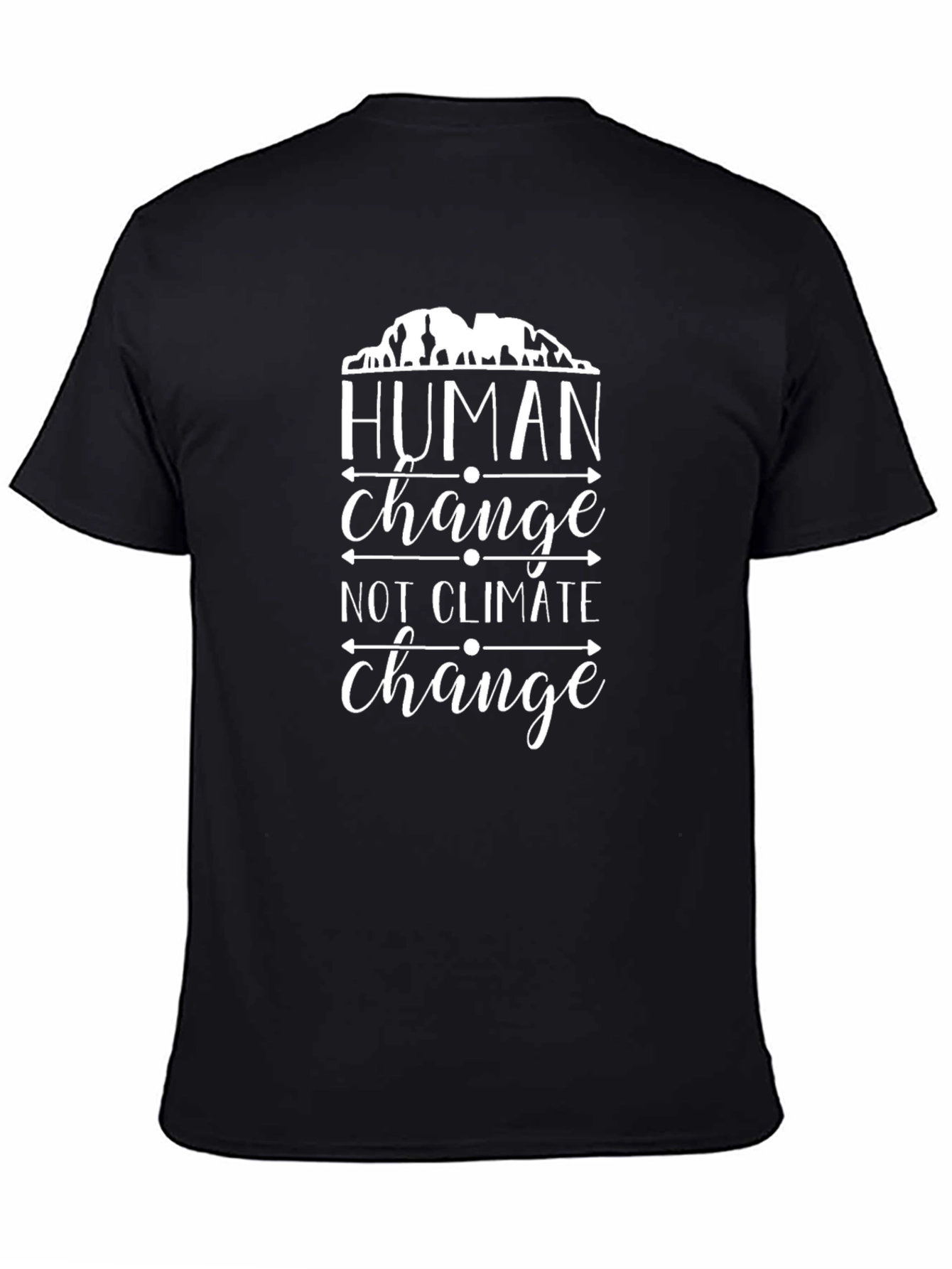 Human Change T-Shirt - Climate Activism Tee