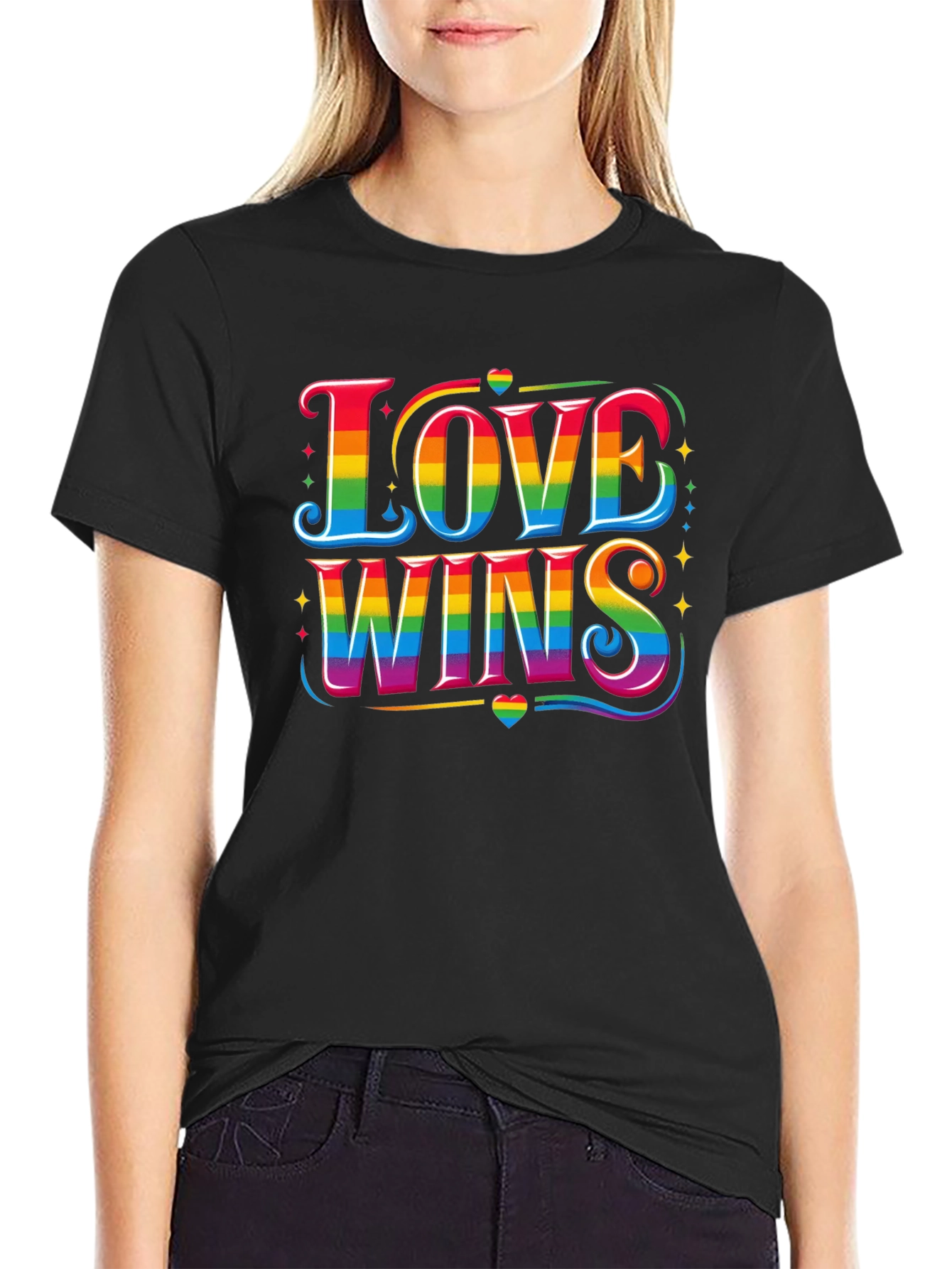 Love Wins Pride Rainbow T-Shirt