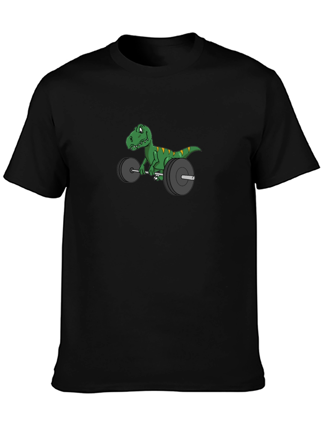 Dino Weightlifter T-Shirt - Funny Gym Tee