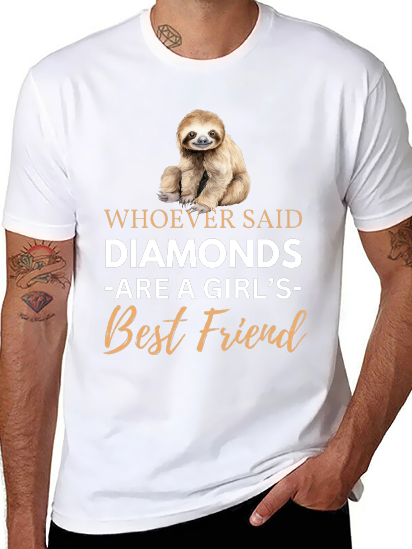 Sloth Best Friend Graphic Tee