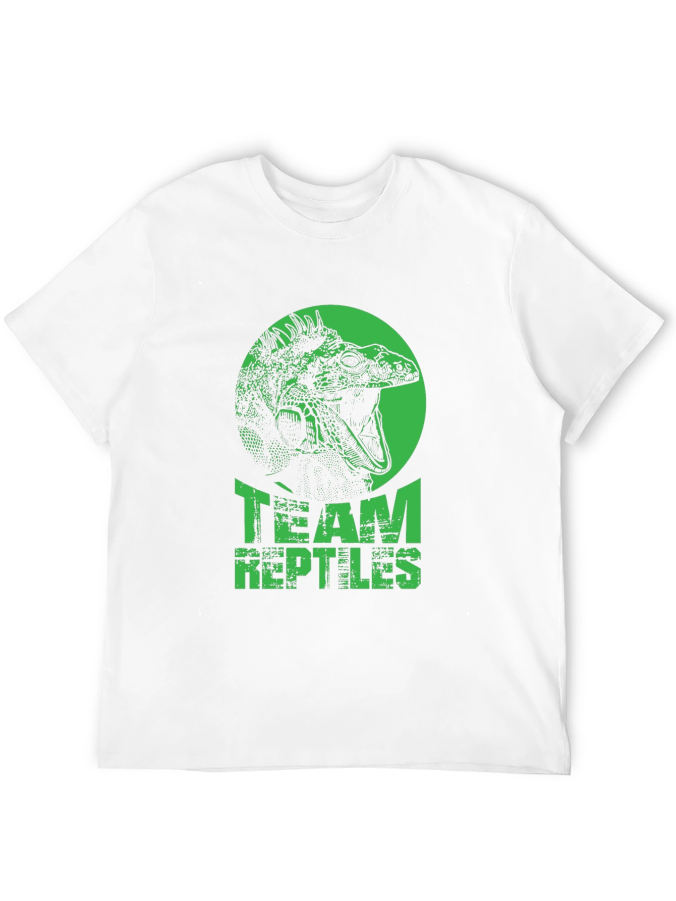 Team Reptiles Graphic T-Shirt - Black Iguana Tee