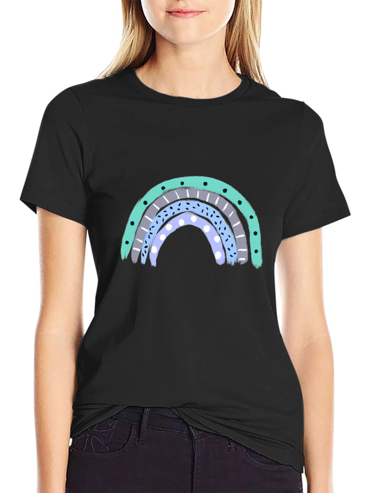Rainbow Graphic T-Shirt - Casual Cool