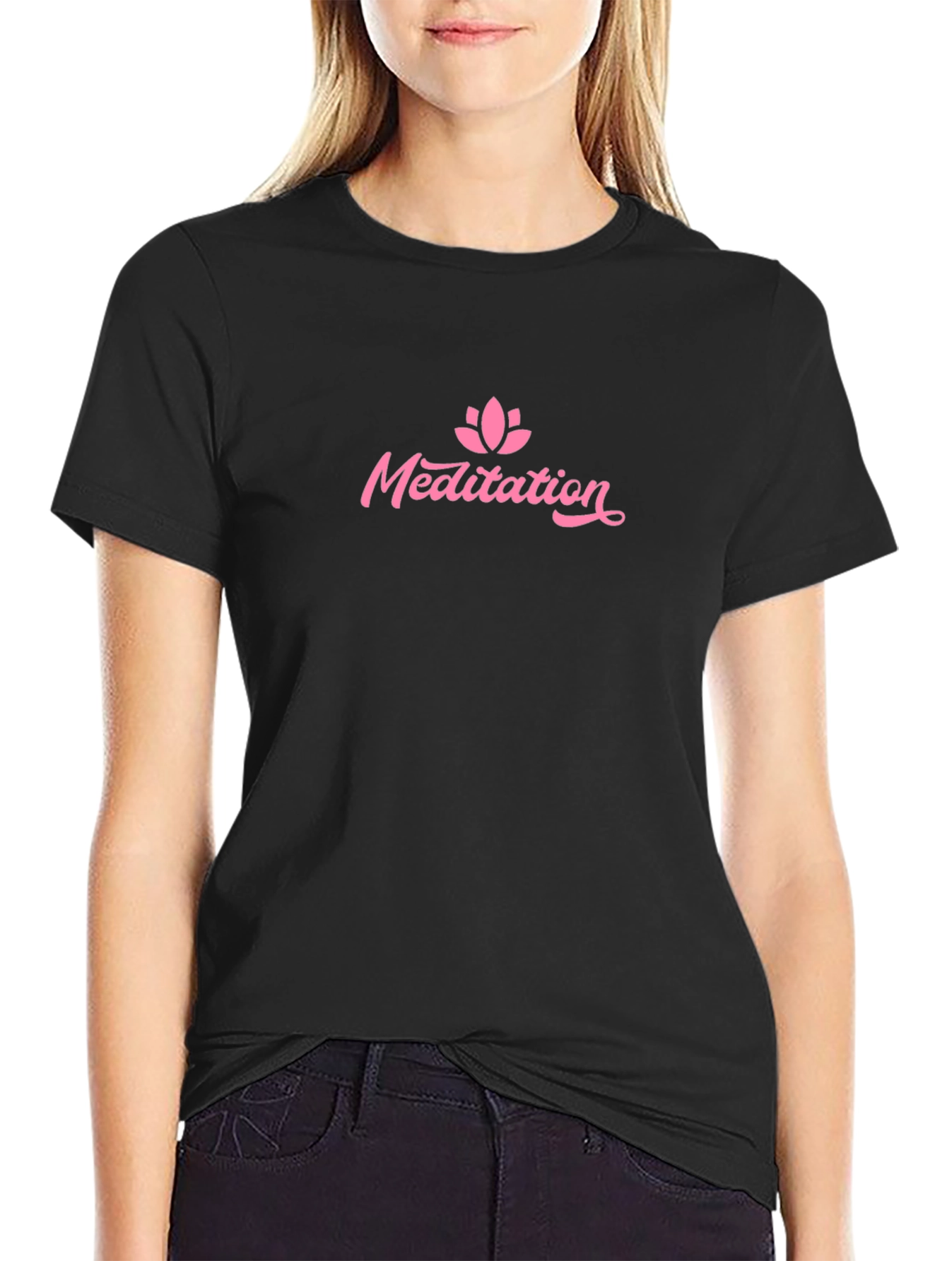Meditation Lotus T-Shirt - Relax & Unwind