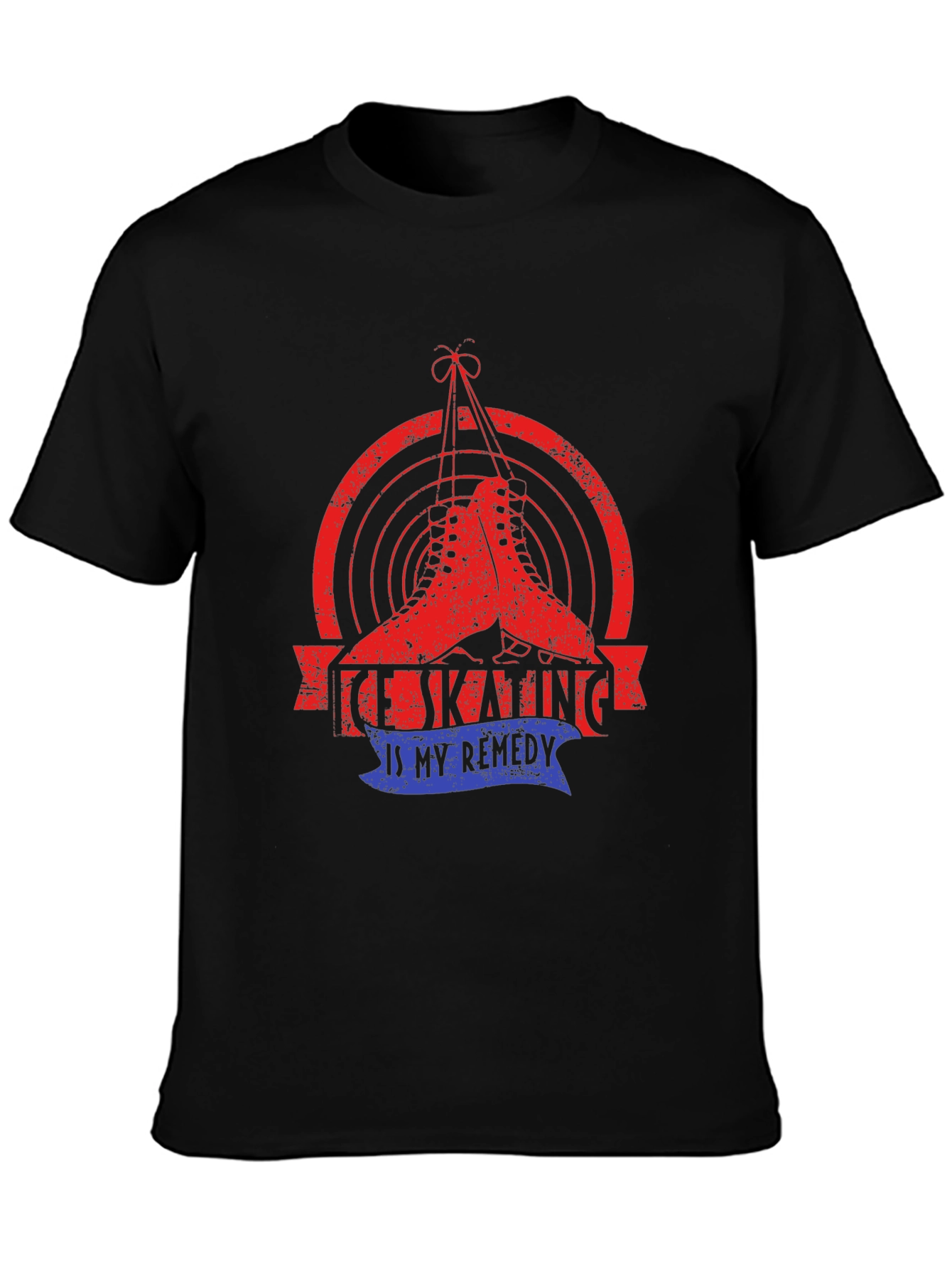Ice Skating Remedy Graphic Tee