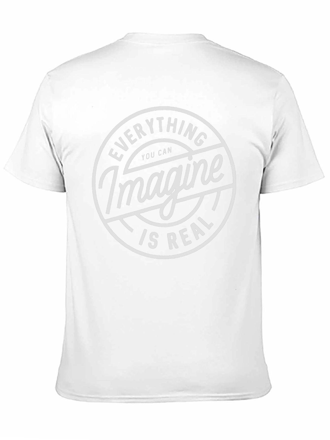 Imagine Is Real Black T-Shirt