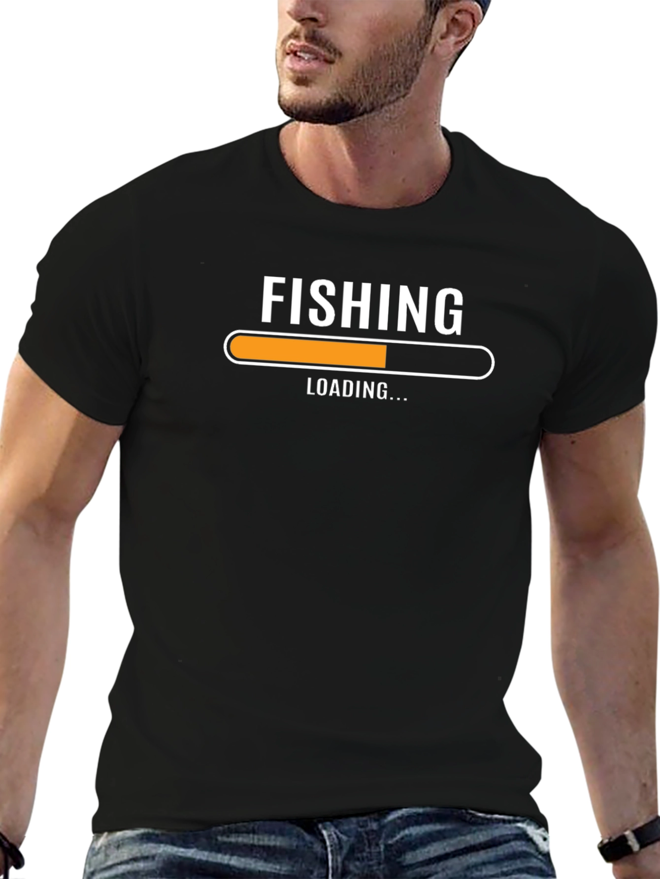 Fishing Loading T-Shirt - Angler Humor Tee