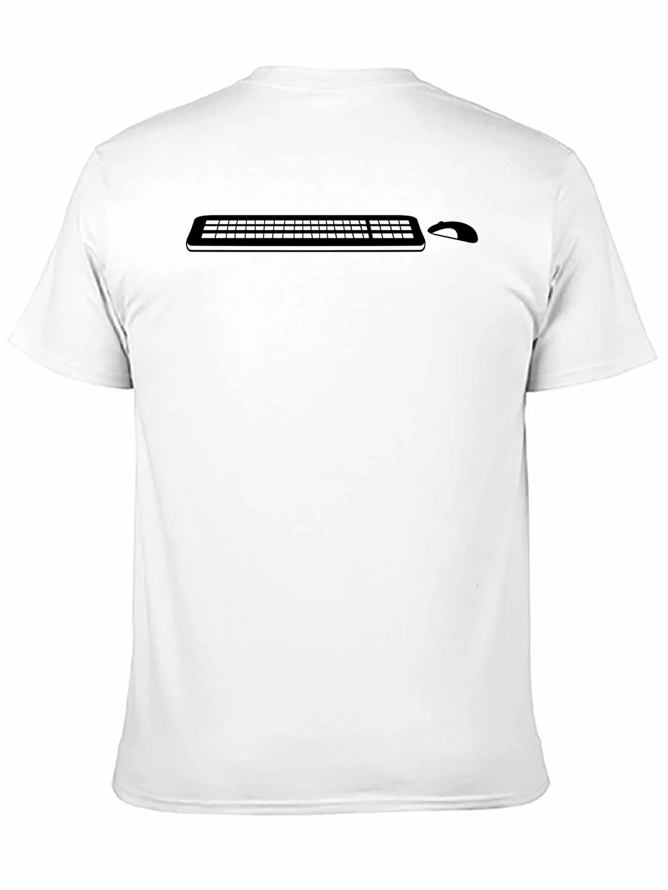 Keyboard & Mouse Graphic Tee - Black T-Shirt