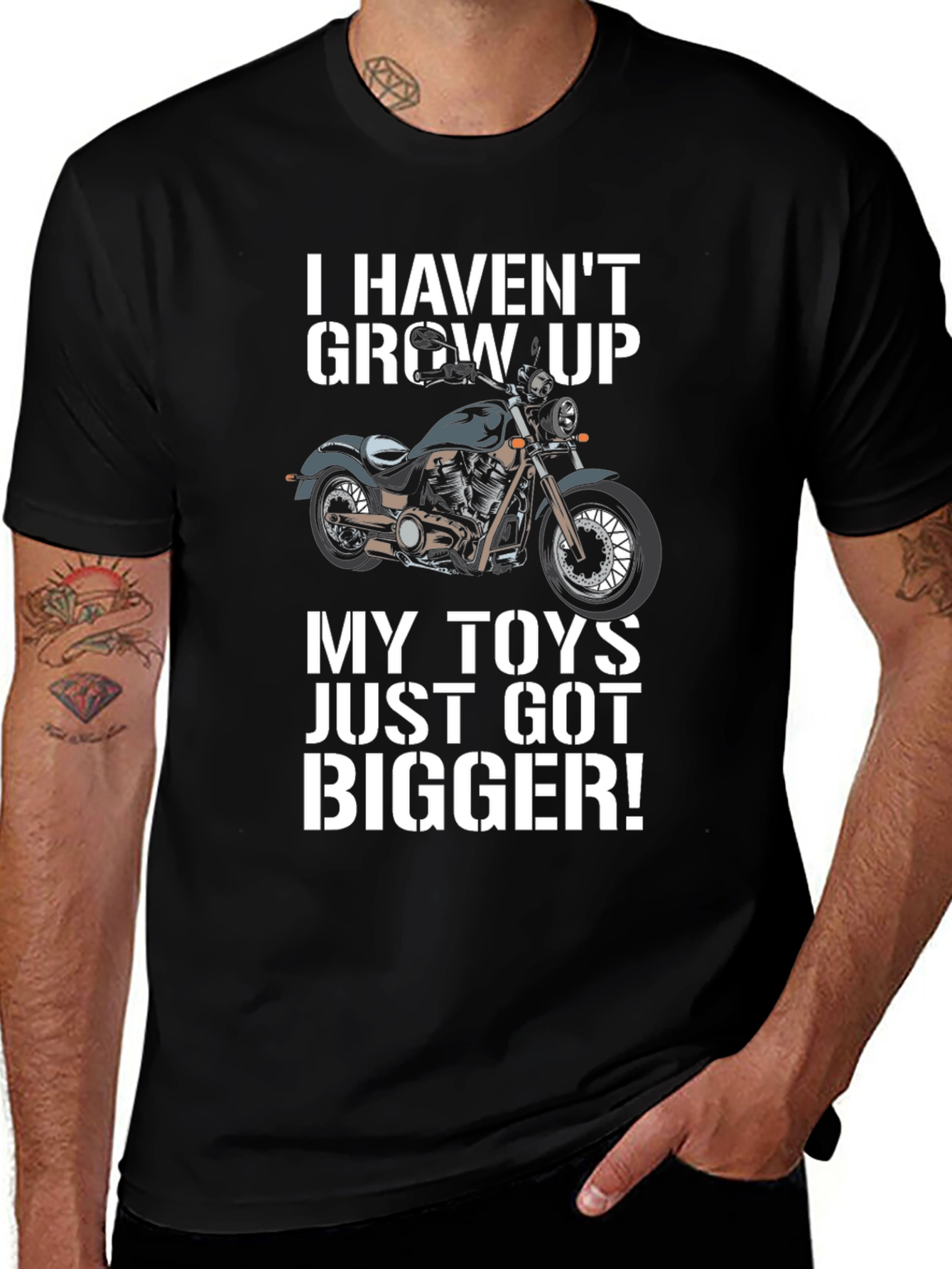 Motorcycle Toys Mens T-shirt