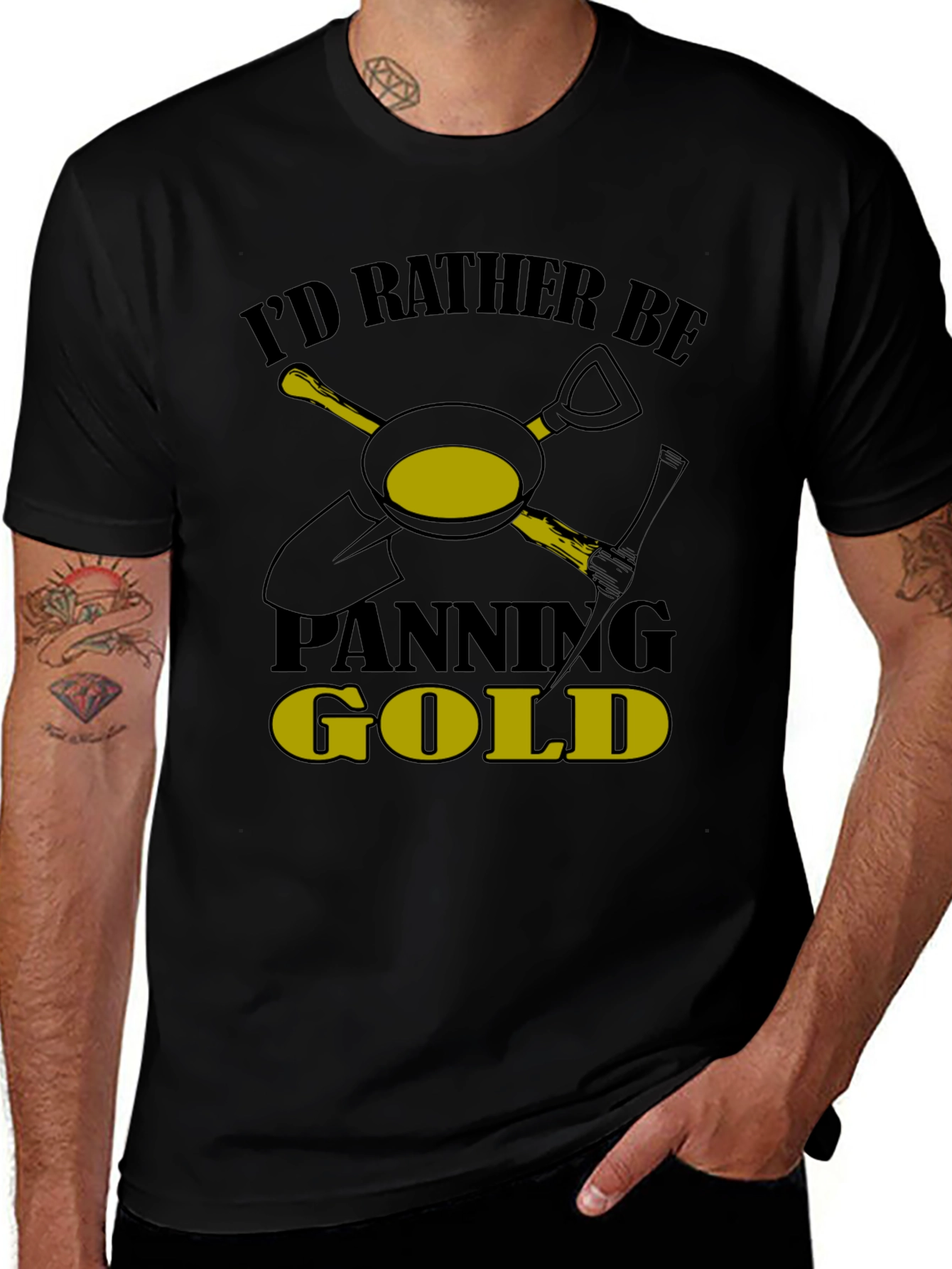 Gold Panning T-Shirt: Prospectors Tee