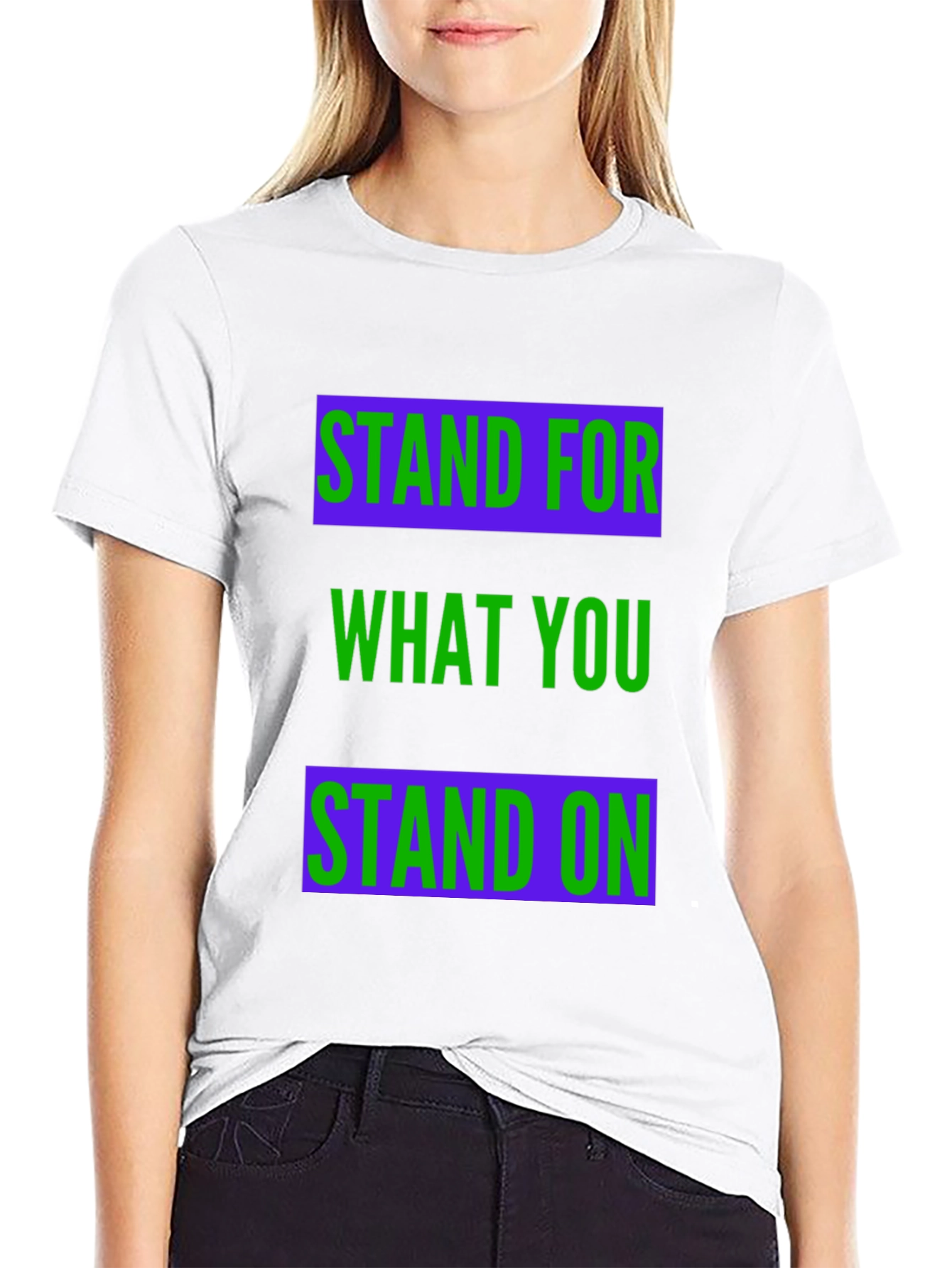 Stand For What You Stand On Graphic Tee
