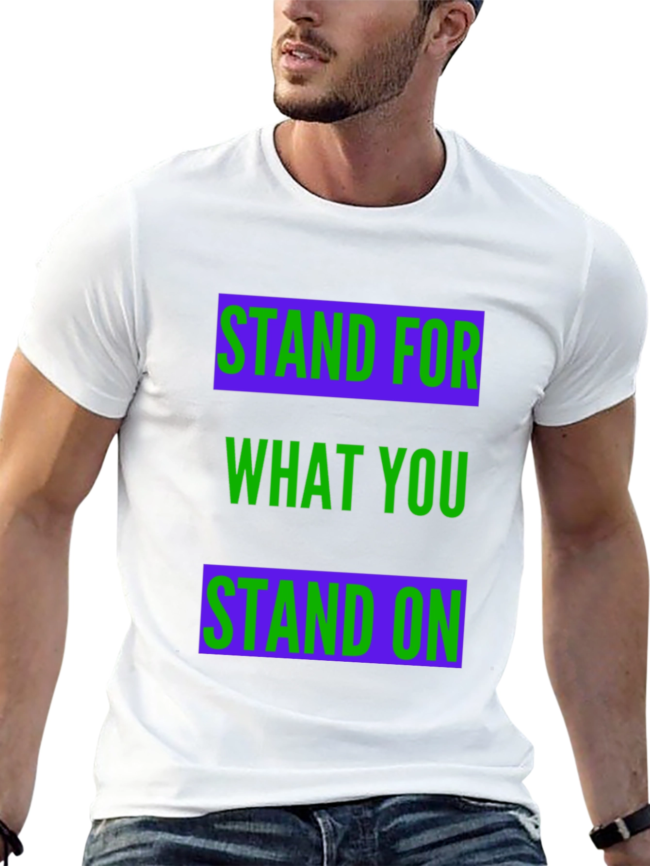 Stand For What You Stand On Graphic Tee