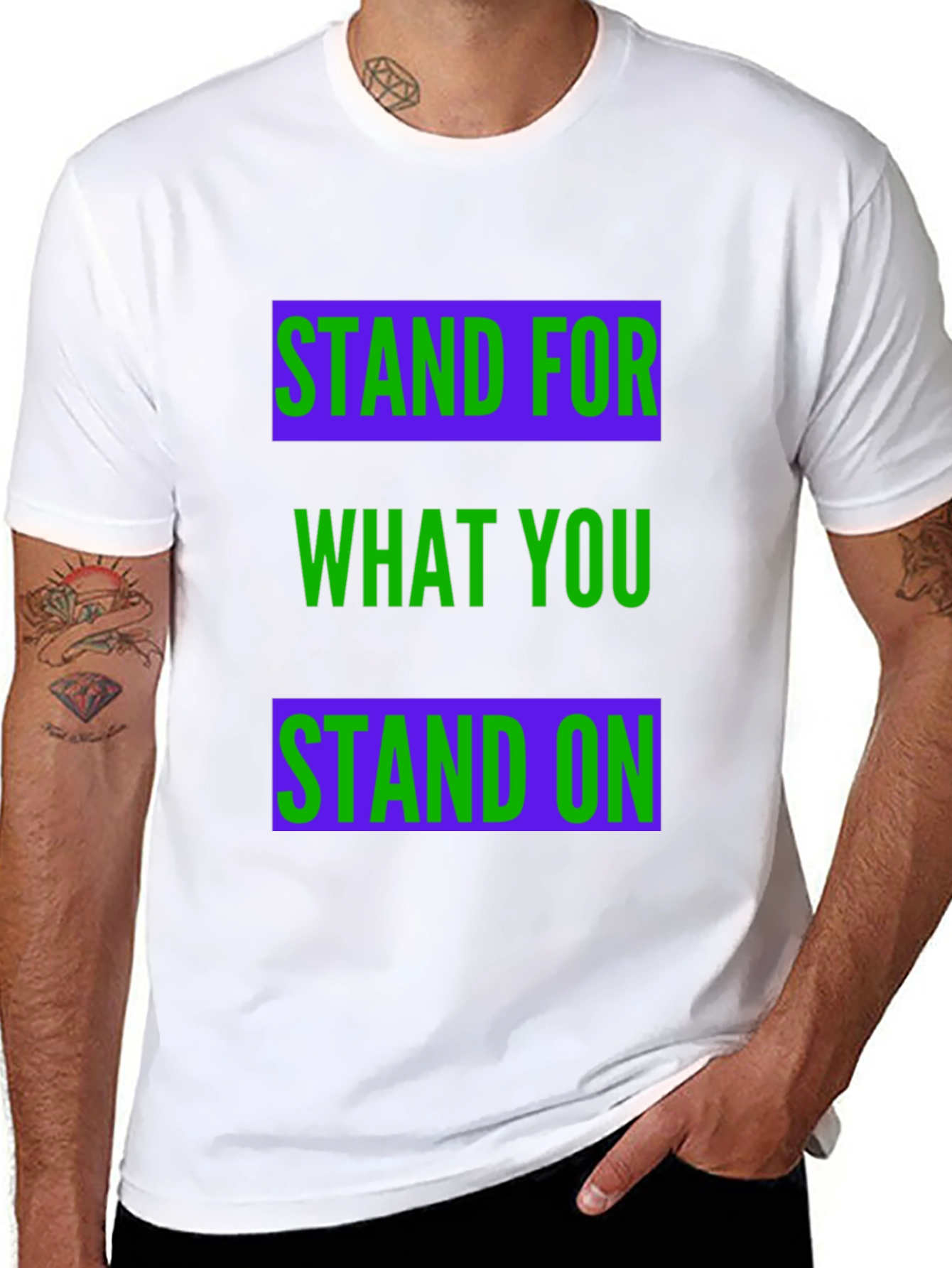 Stand For What You Stand On Graphic Tee