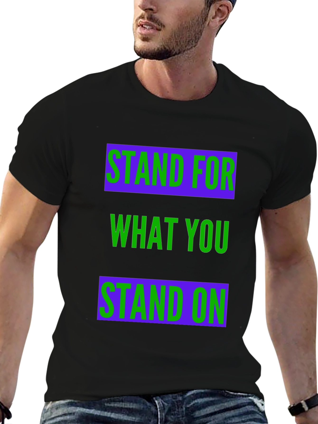 Stand For What You Stand On Graphic Tee