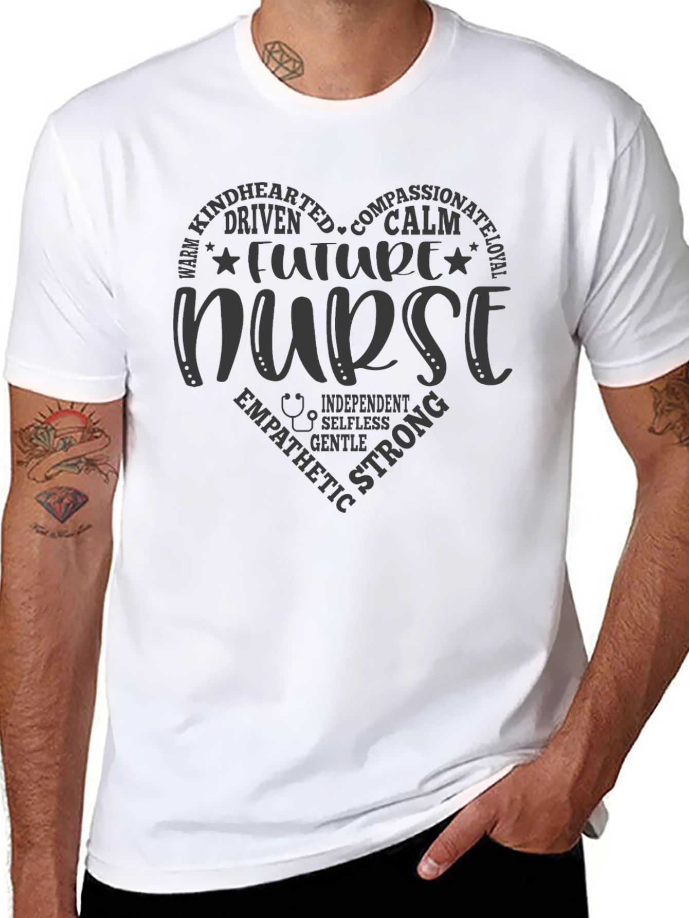 Future Nurse Graphic T-Shirt - Compassionate Care