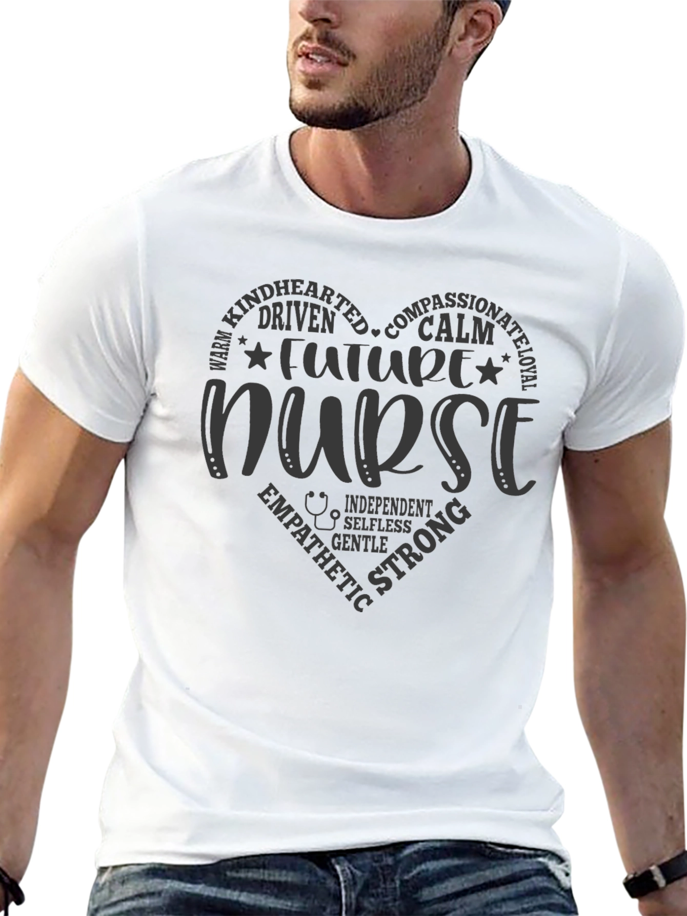 Future Nurse Graphic T-Shirt - Compassionate Care