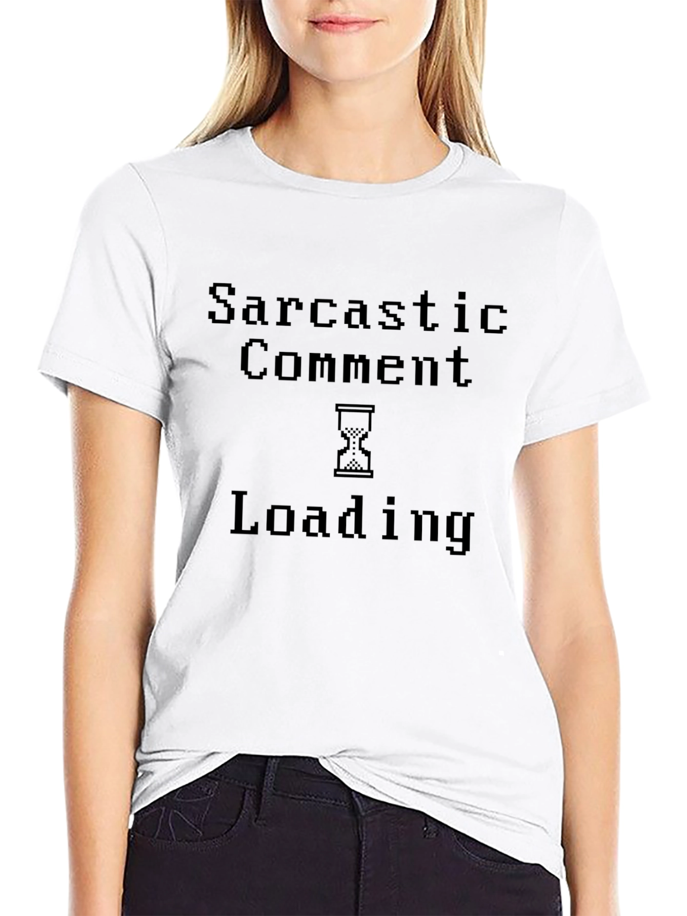 Sarcastic Comment Loading T-Shirt - Funny Novelty Tee