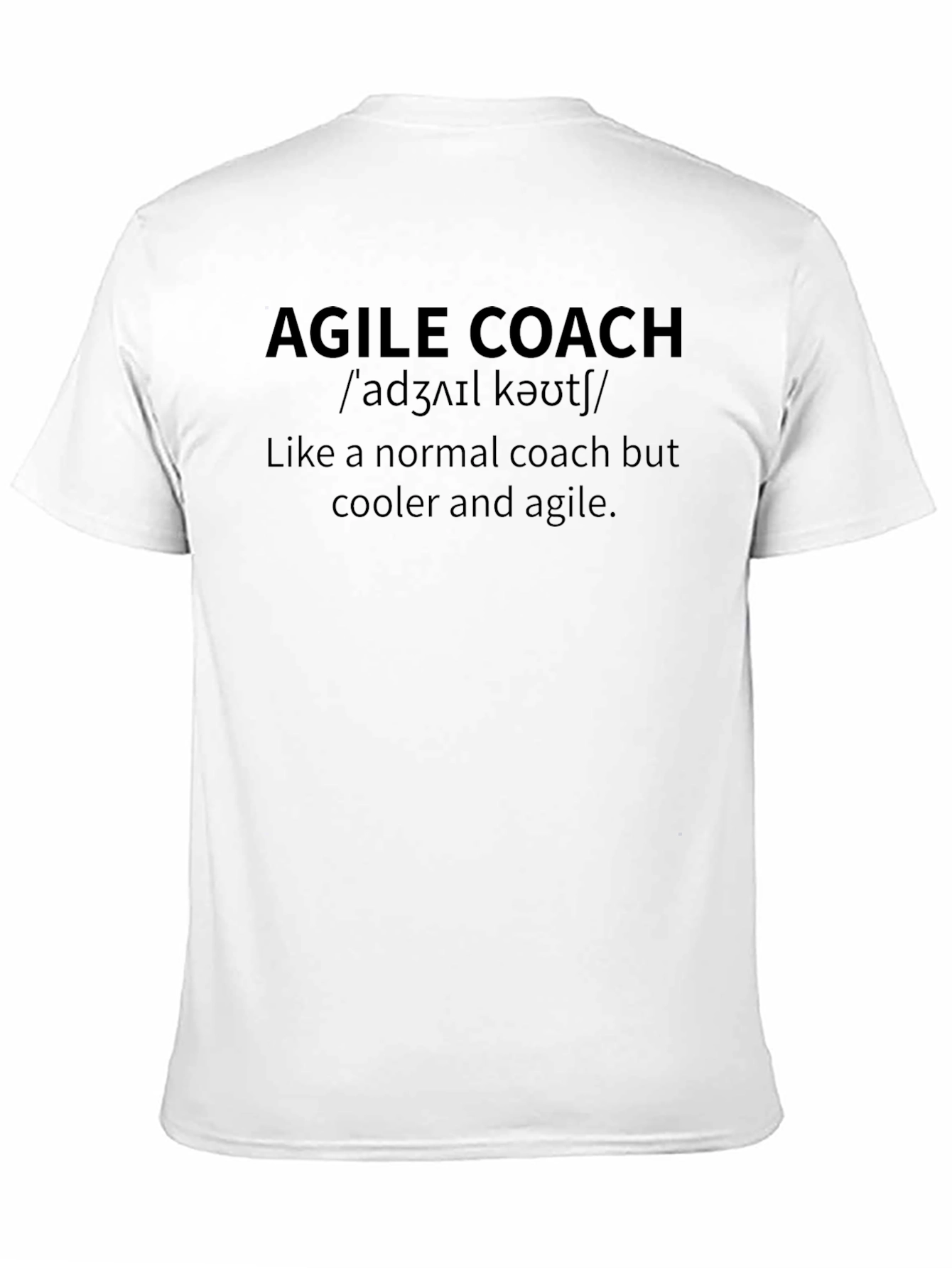 Agile Coach T-Shirt - Funny Definition Shirt