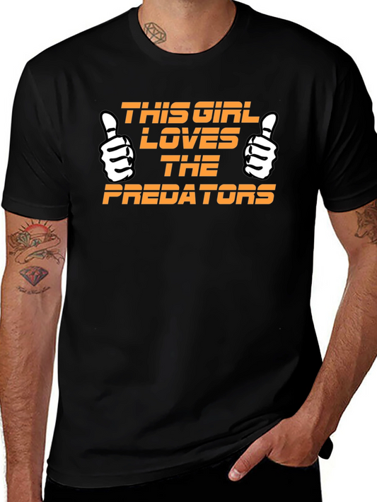 This Girl Loves The Predators T-Shirt