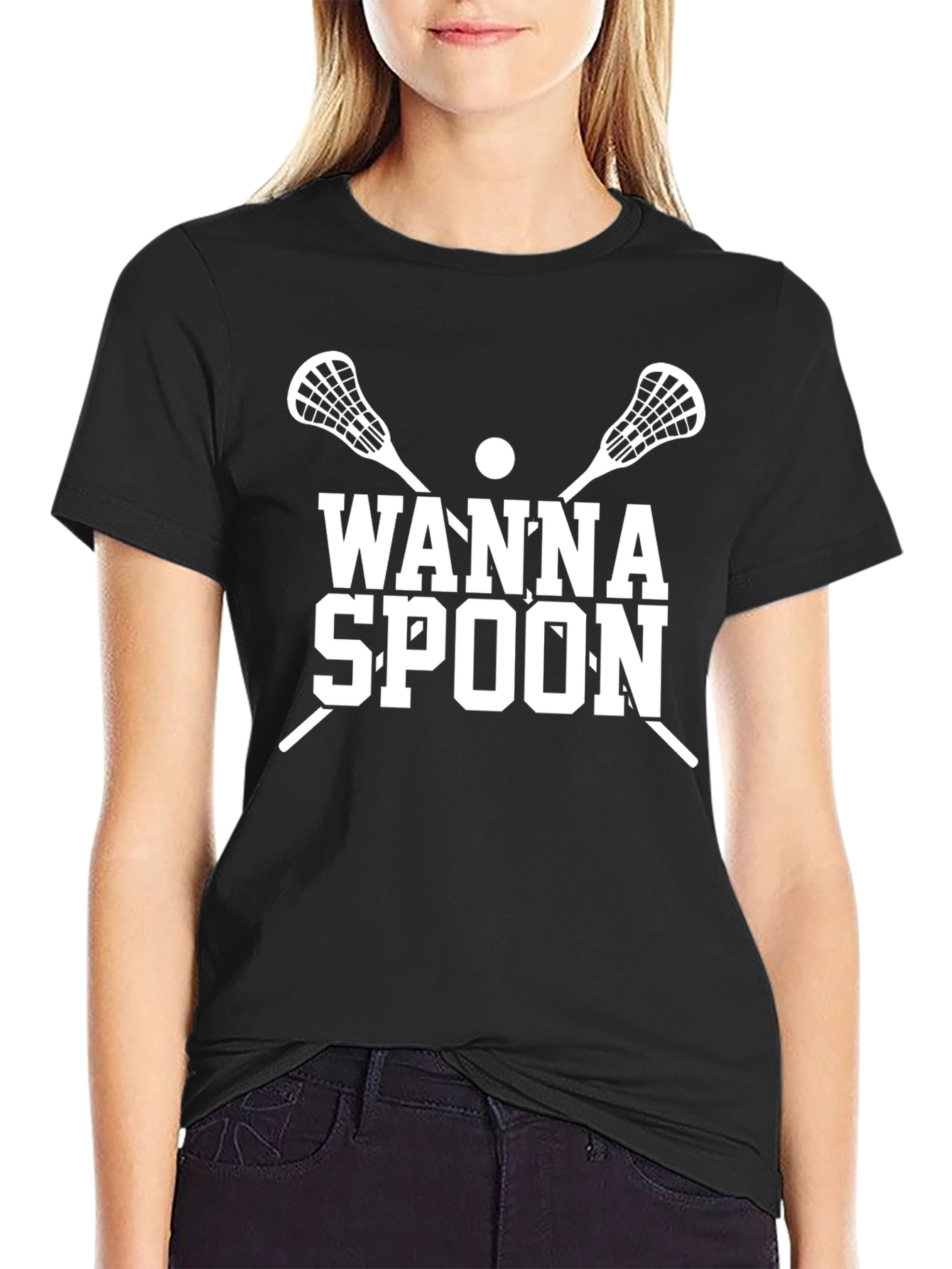 Wanna Spoon Lacrosse T-Shirt