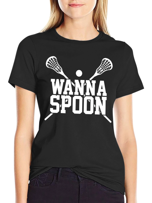 Wanna Spoon Lacrosse T-Shirt