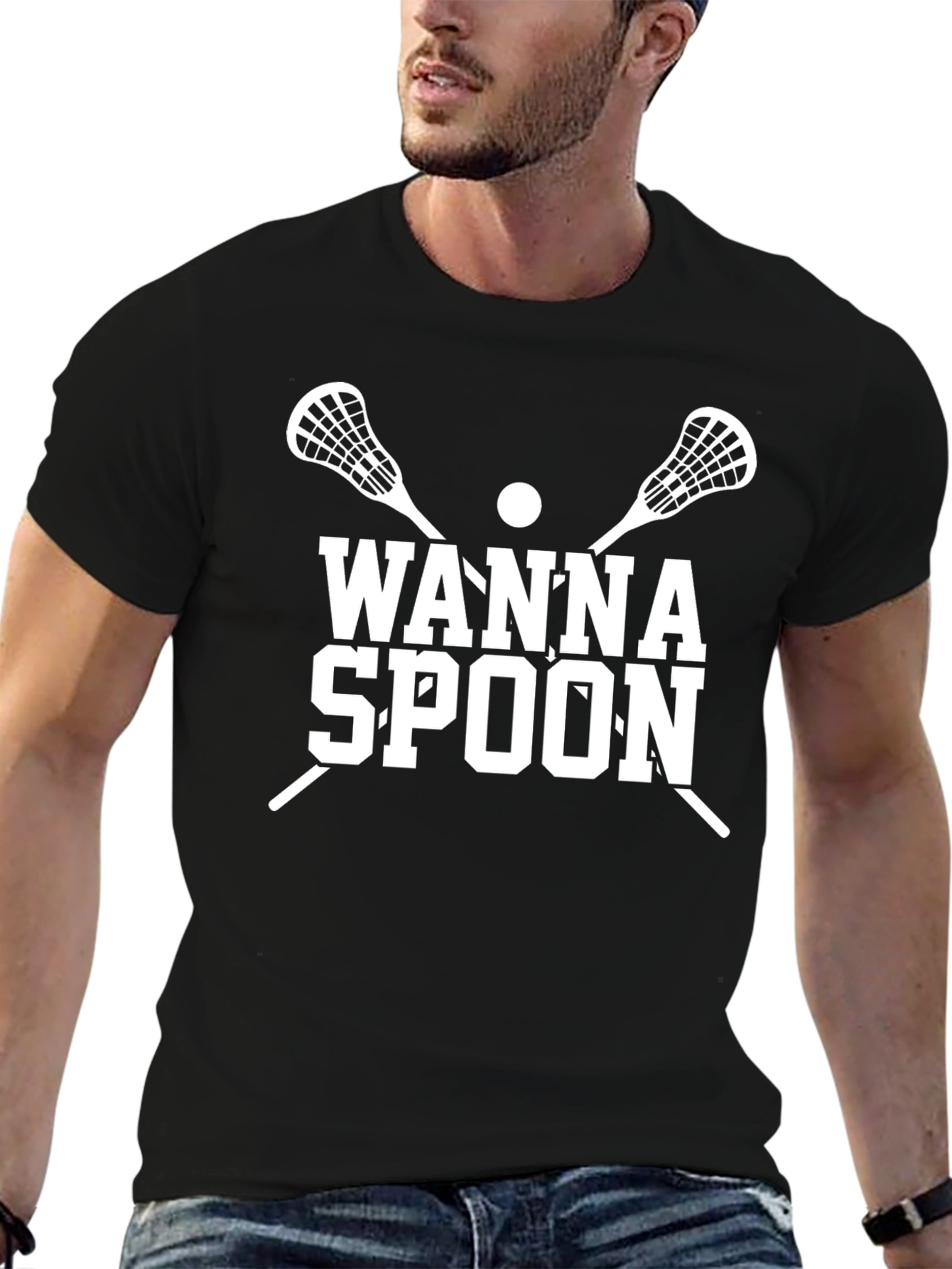 Wanna Spoon Lacrosse T-Shirt