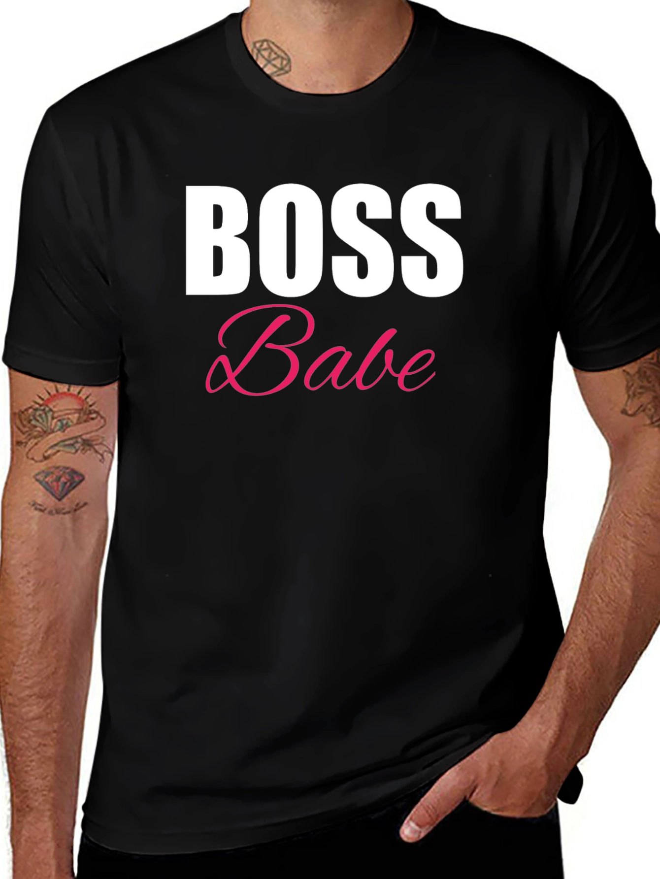 Boss Babe Graphic T-Shirt - Black