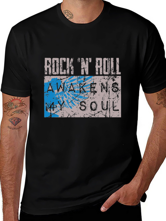 Rock N Roll Awakens Soul Graphic Tee
