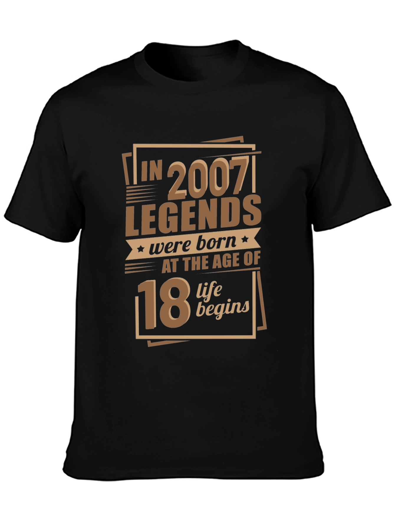 Legends Born 2007 Age 18 T-Shirt