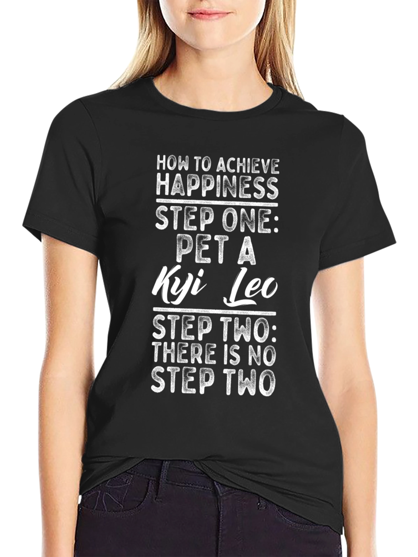 Kyi Leo Pet Lover Graphic T-Shirt