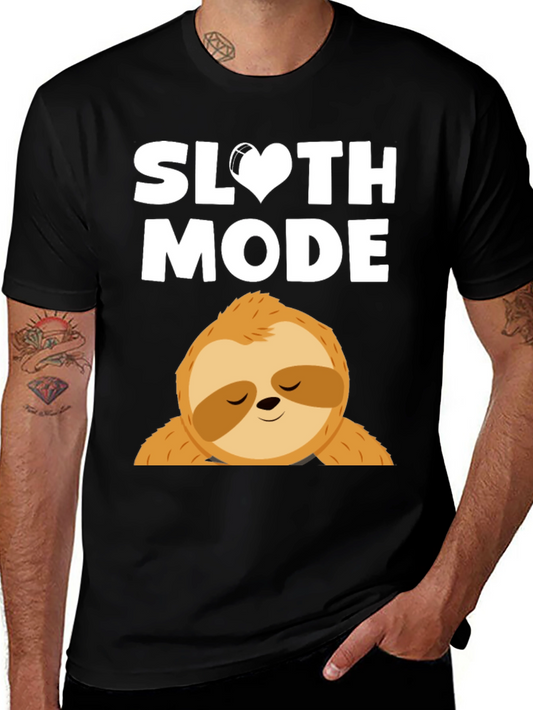 Sloth Mode T-Shirt - Relaxed & Comfy Tee