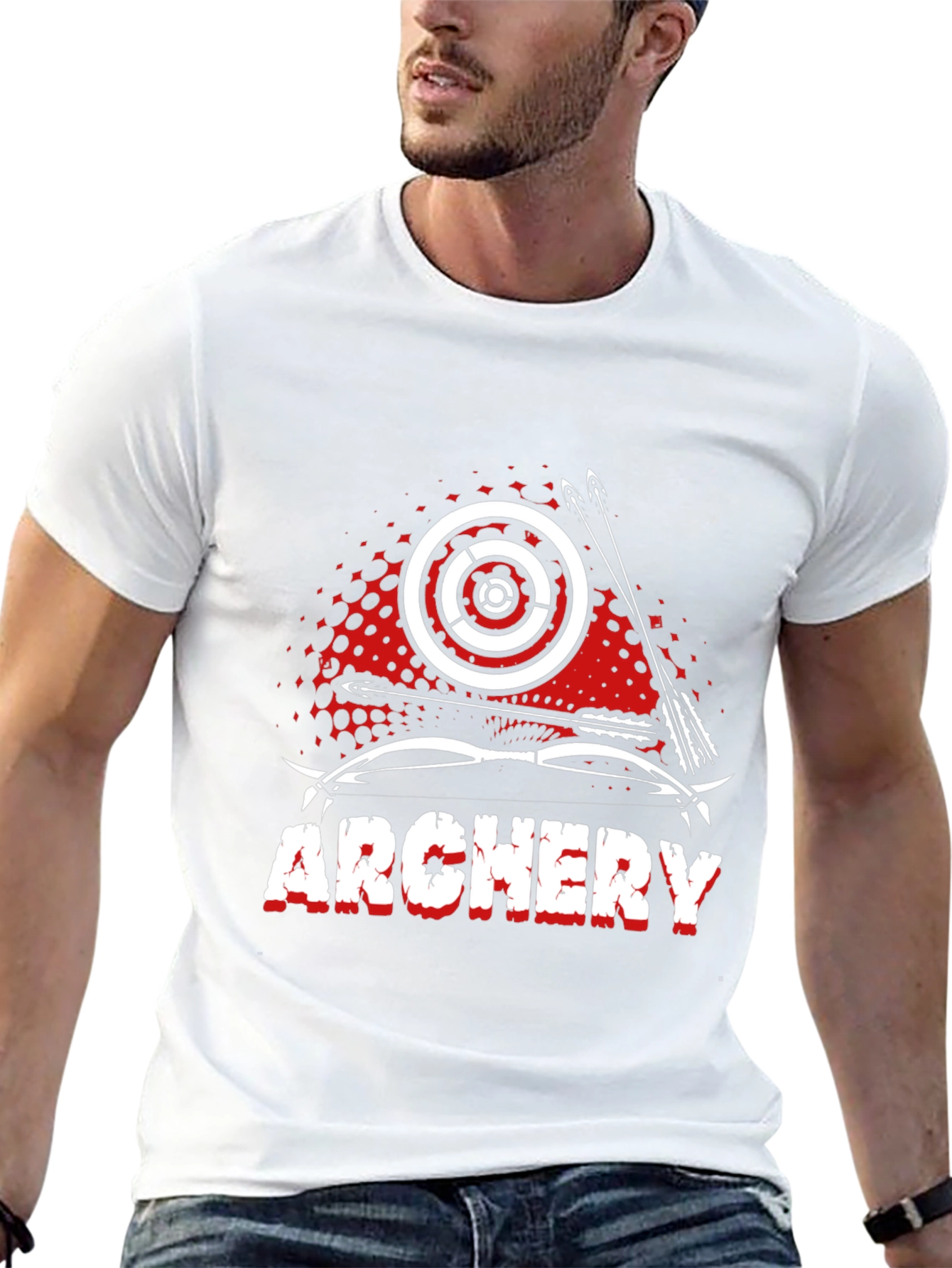 Archery T-Shirt - Target & Arrows Graphic Tee